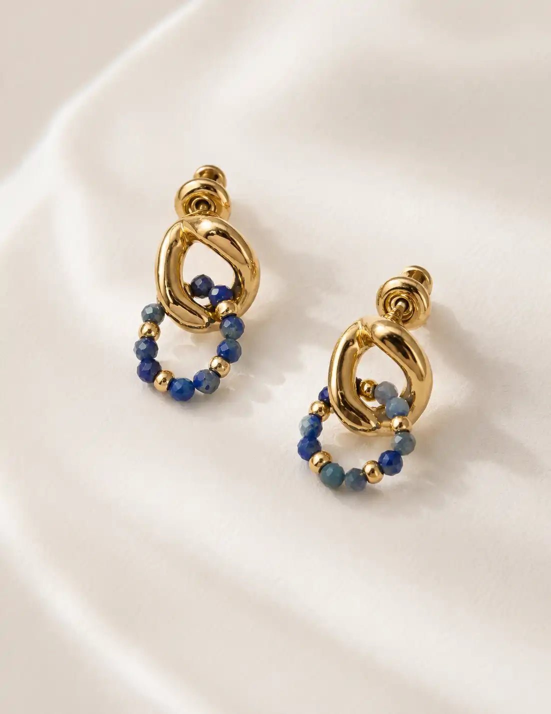 Empires Lapis Lazuli Drop Earrings
