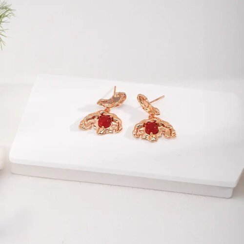 Aimee Butterfly Agate Earrings