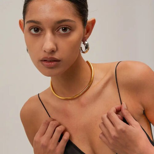Camden Dome Huggies Earrings