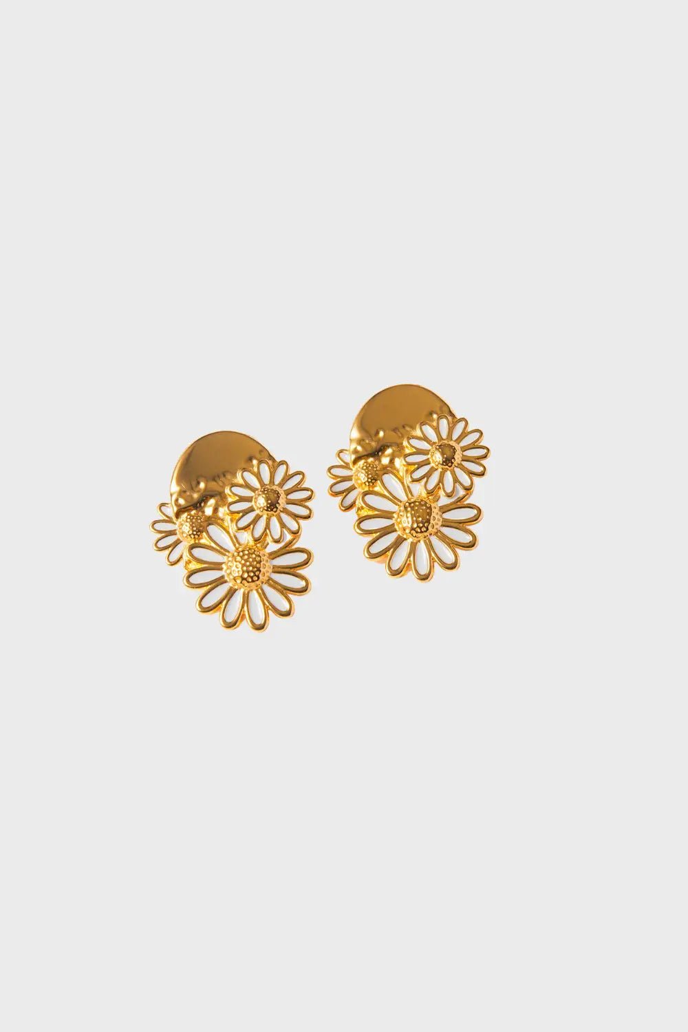 Fleur de Lune Wildflower Statement Earrings