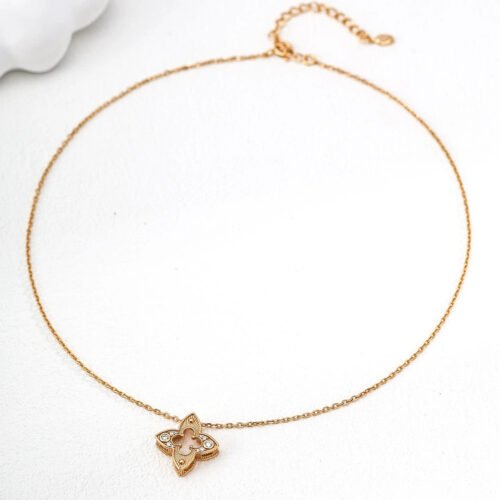 Four-leaf Clover Pendant Necklace
