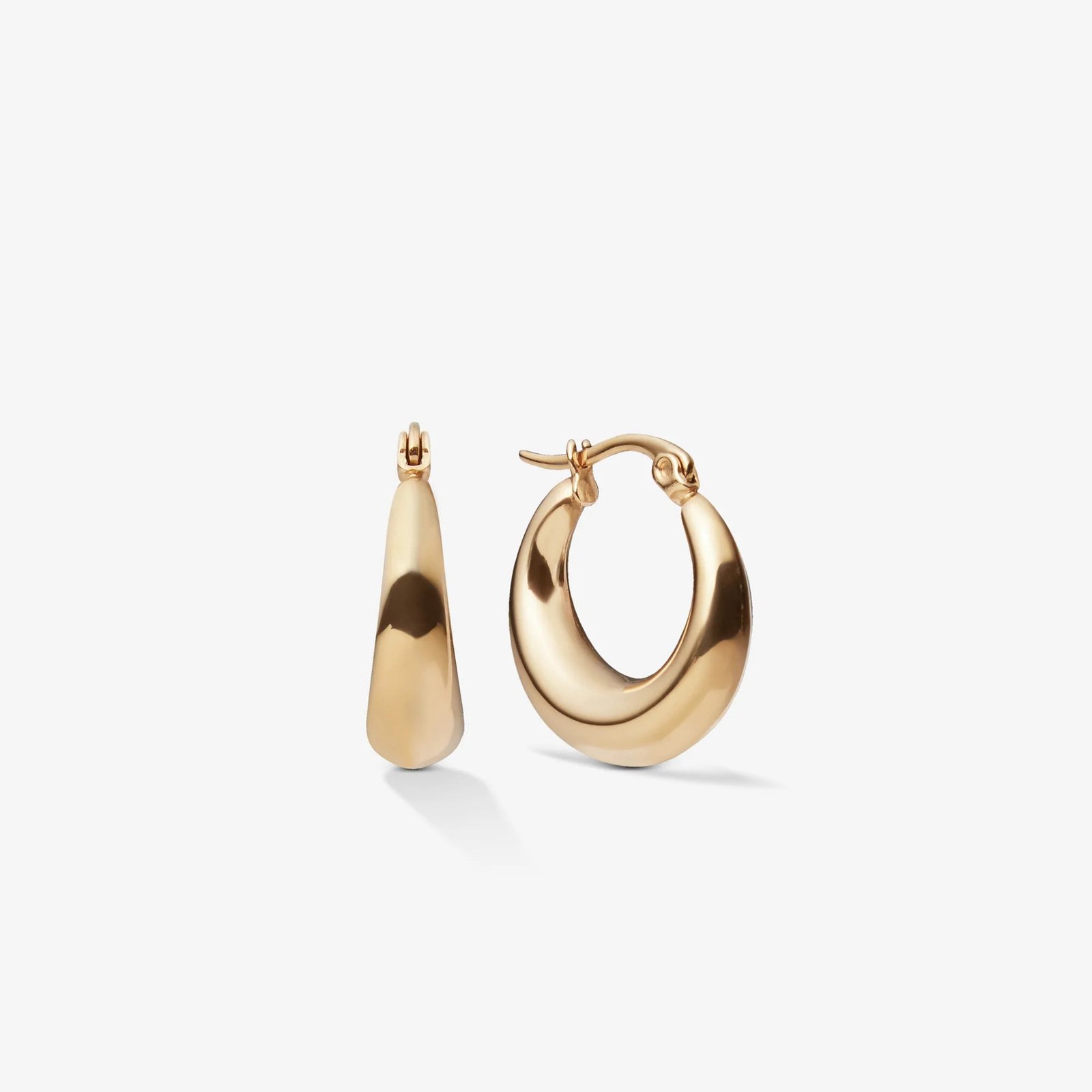 Hayes Hoops Earrings Gold