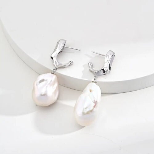 Lumiere Baroque Pearl Earrings