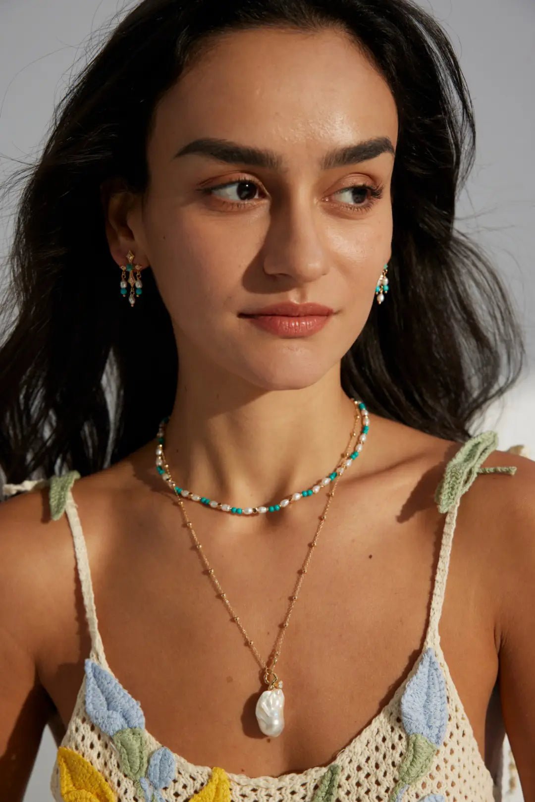 Nemesis Pearl Statement Necklace - Image 4