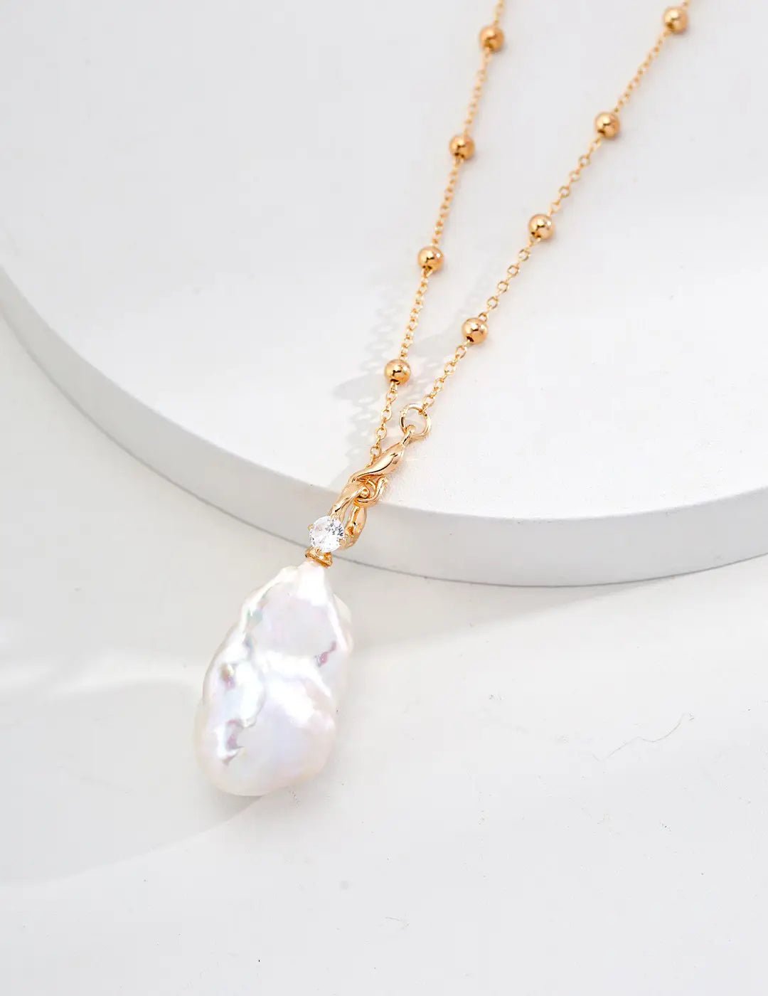 Nemesis Pearl Statement Necklace