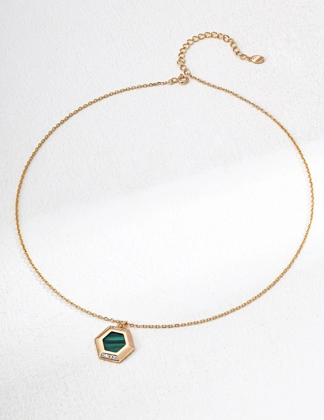 Banbury Malachite Pendant Necklace