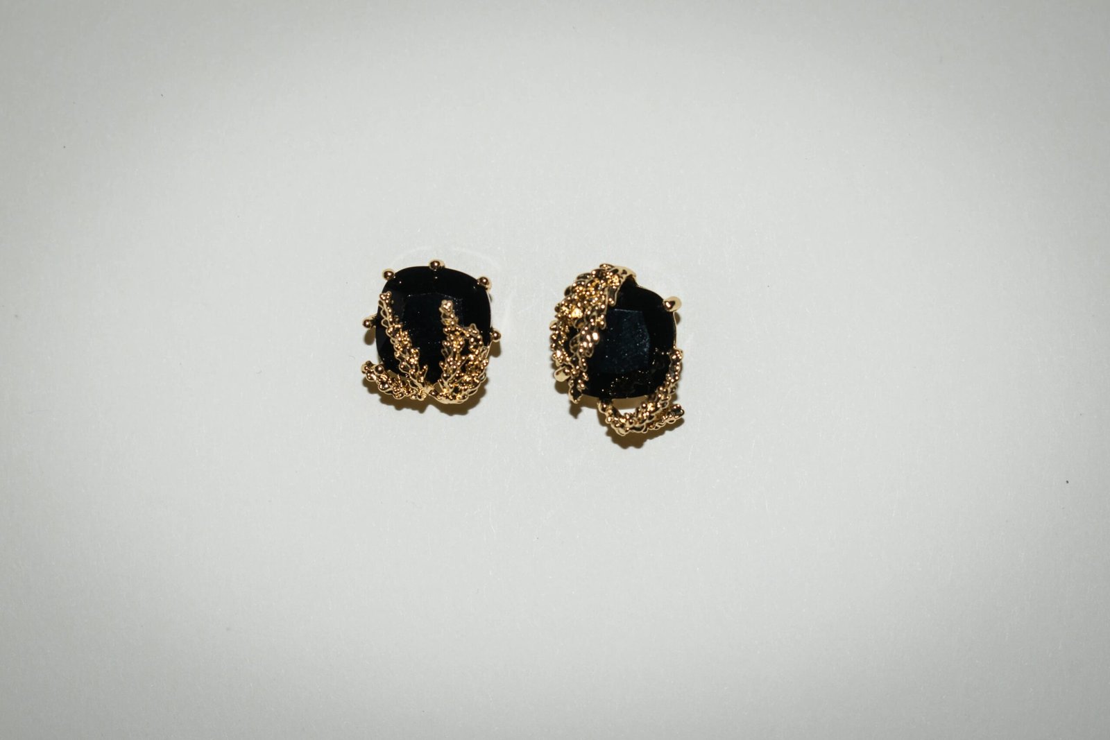 Fleur de Lune Patchouli Flower Stud Earrings - Image 4