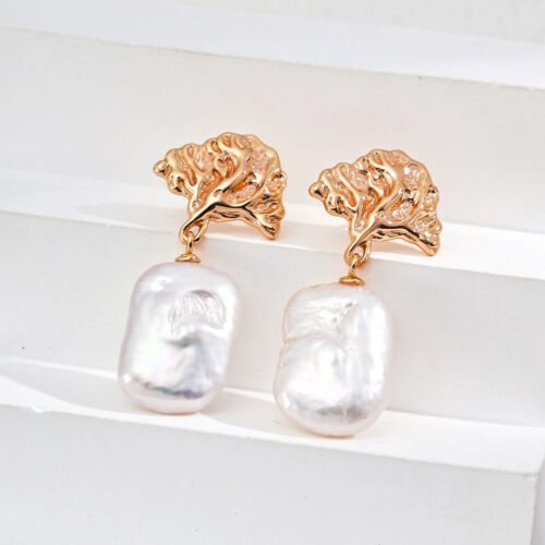 Life of Tree Pearl Earrings